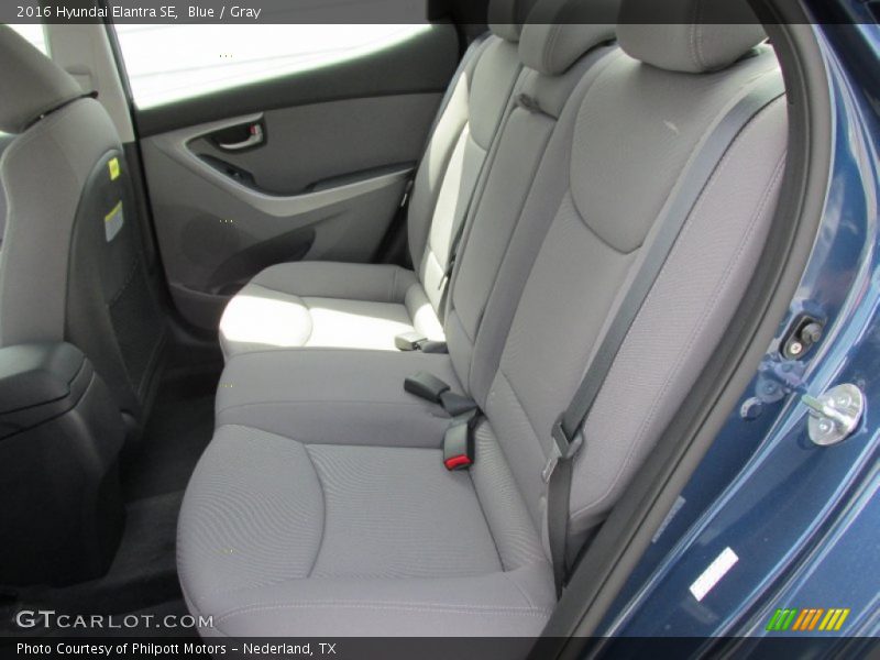 Blue / Gray 2016 Hyundai Elantra SE