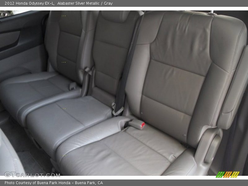 Alabaster Silver Metallic / Gray 2012 Honda Odyssey EX-L
