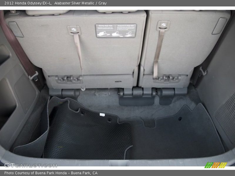Alabaster Silver Metallic / Gray 2012 Honda Odyssey EX-L