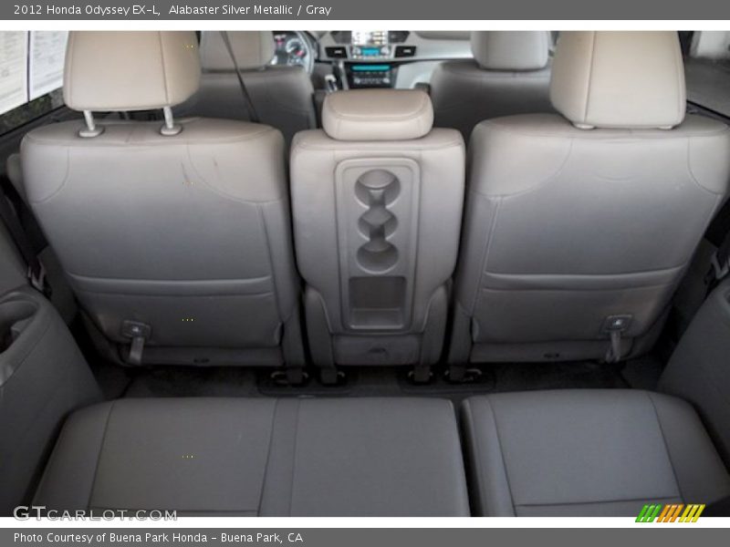 Alabaster Silver Metallic / Gray 2012 Honda Odyssey EX-L
