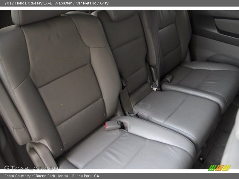Alabaster Silver Metallic / Gray 2012 Honda Odyssey EX-L