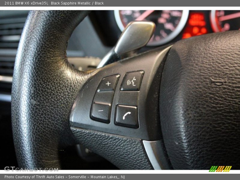 Black Sapphire Metallic / Black 2011 BMW X6 xDrive35i