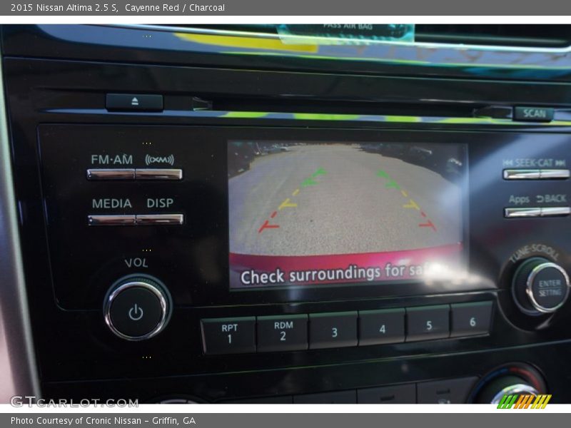 Cayenne Red / Charcoal 2015 Nissan Altima 2.5 S