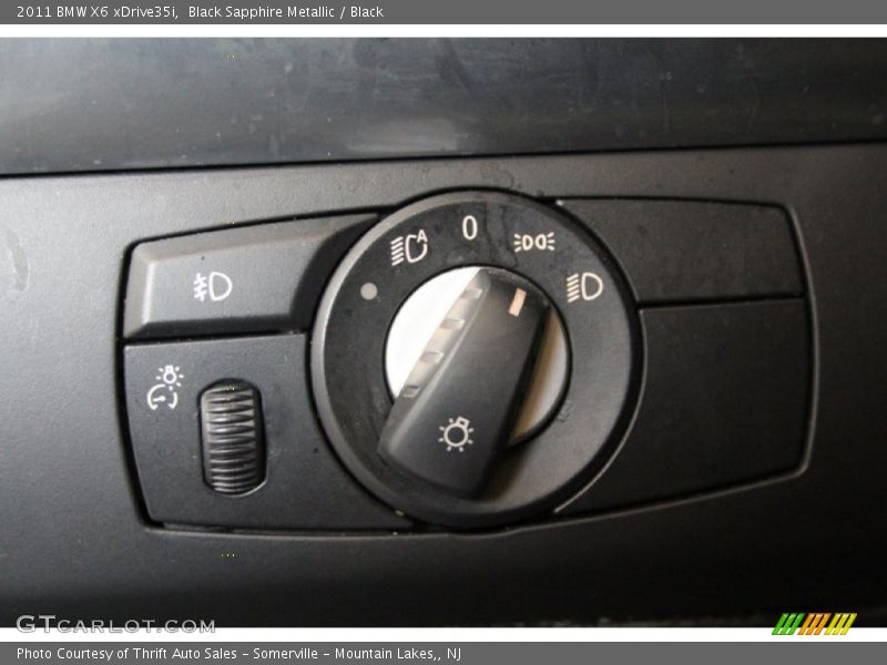 Black Sapphire Metallic / Black 2011 BMW X6 xDrive35i