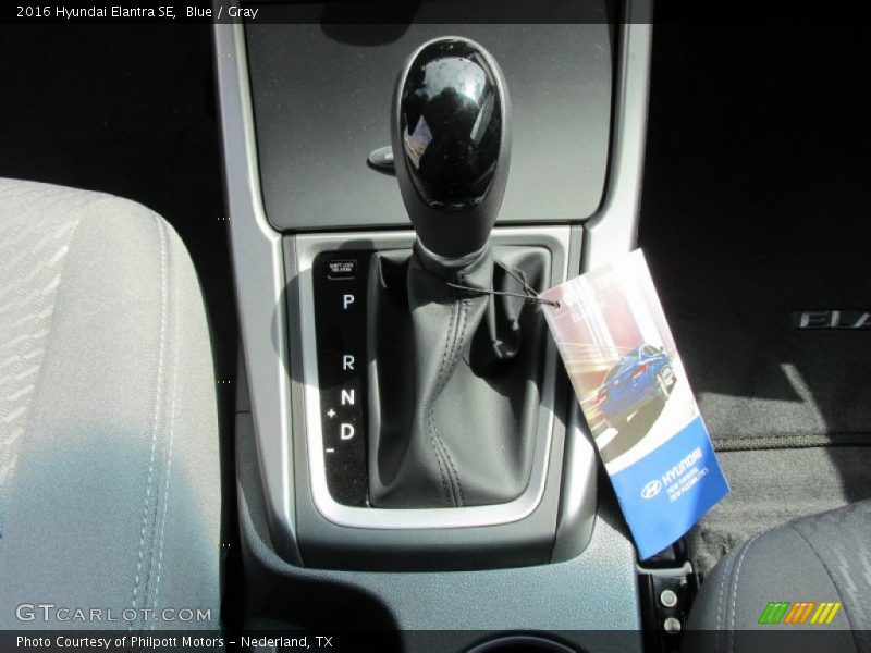 Blue / Gray 2016 Hyundai Elantra SE