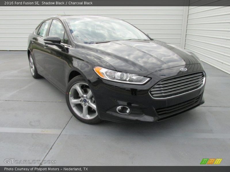 Shadow Black / Charcoal Black 2016 Ford Fusion SE