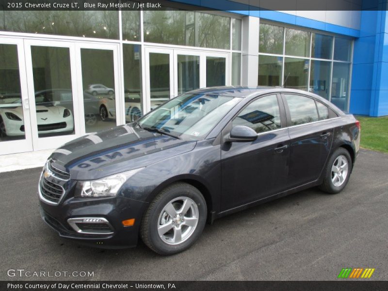 Blue Ray Metallic / Jet Black 2015 Chevrolet Cruze LT