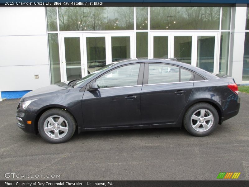 Blue Ray Metallic / Jet Black 2015 Chevrolet Cruze LT