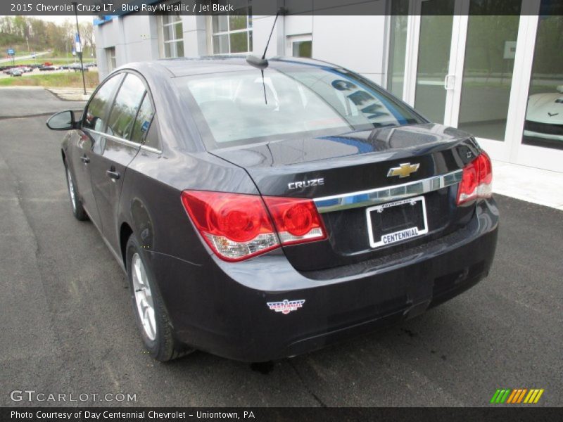 Blue Ray Metallic / Jet Black 2015 Chevrolet Cruze LT