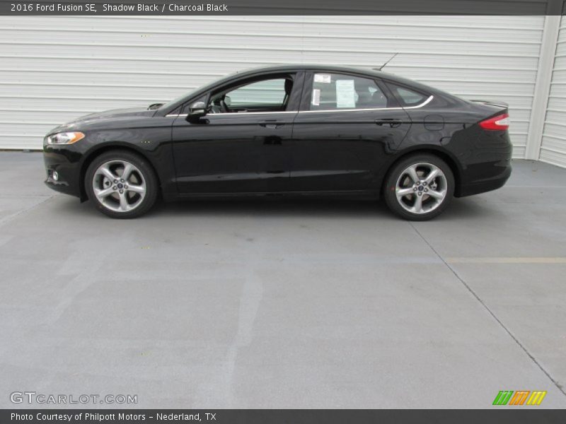 Shadow Black / Charcoal Black 2016 Ford Fusion SE