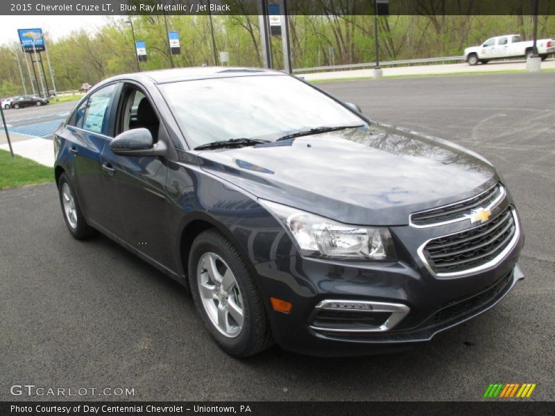 Blue Ray Metallic / Jet Black 2015 Chevrolet Cruze LT