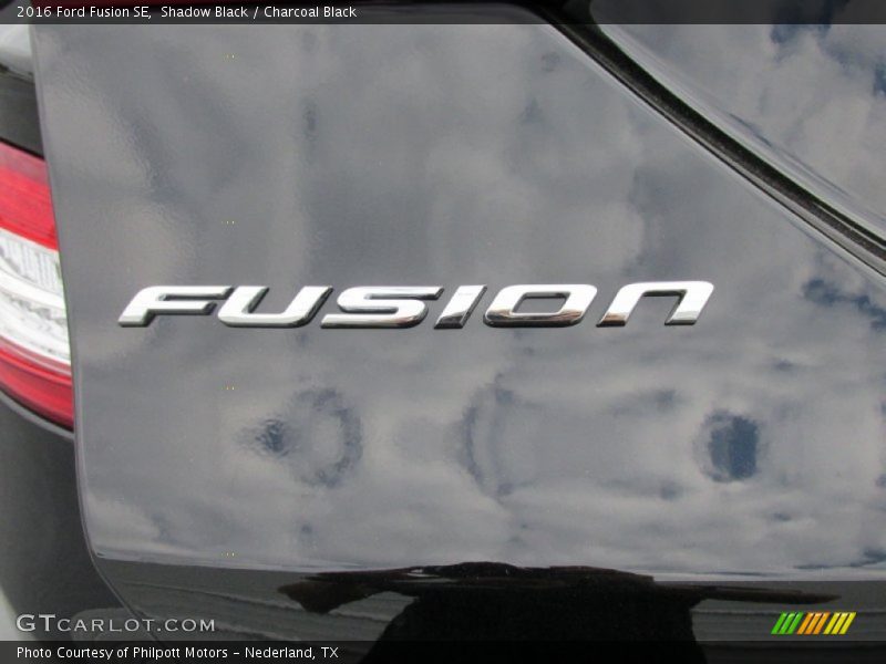 Shadow Black / Charcoal Black 2016 Ford Fusion SE