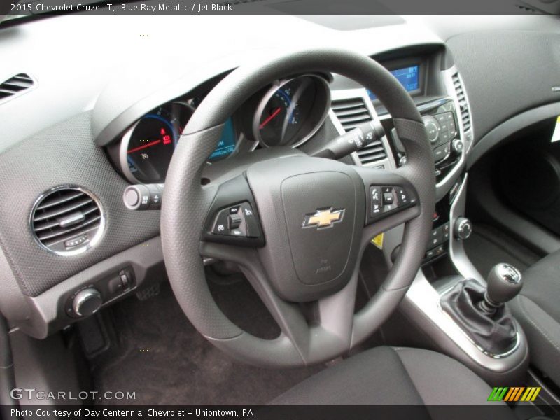 Blue Ray Metallic / Jet Black 2015 Chevrolet Cruze LT