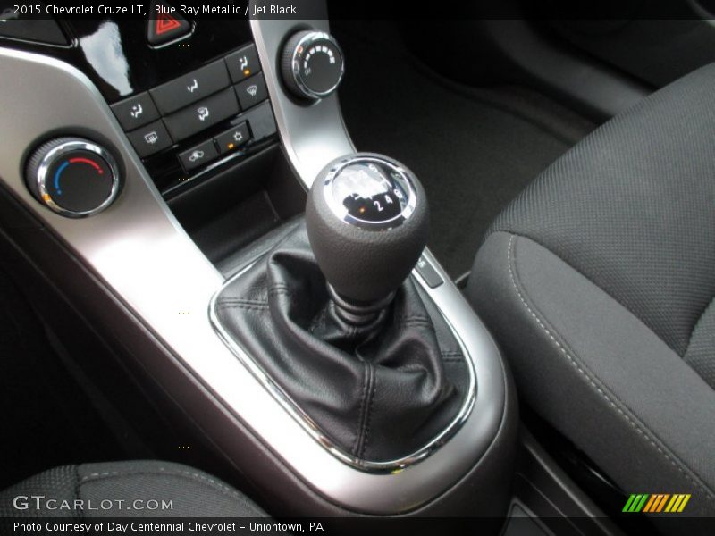 Blue Ray Metallic / Jet Black 2015 Chevrolet Cruze LT