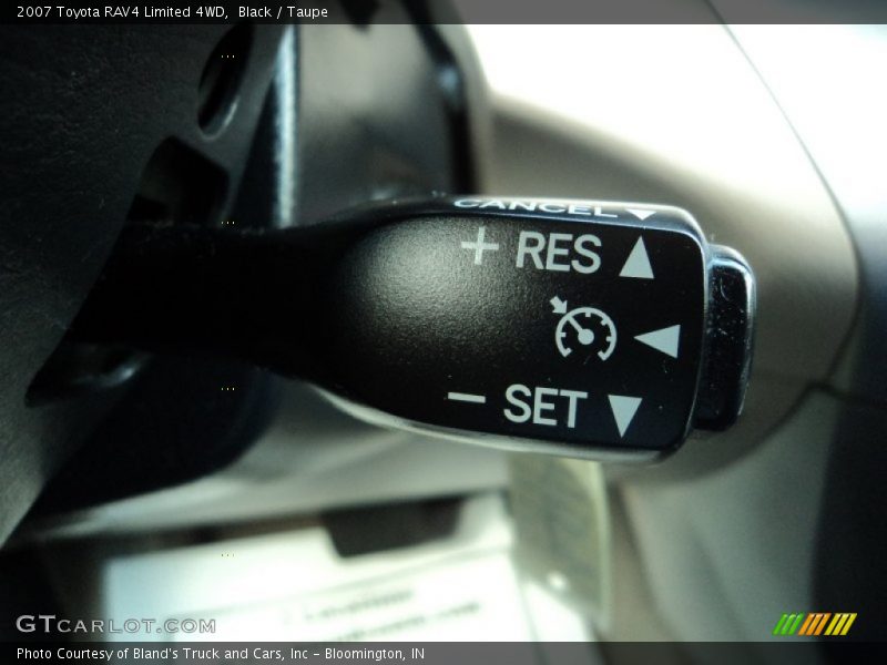 Black / Taupe 2007 Toyota RAV4 Limited 4WD