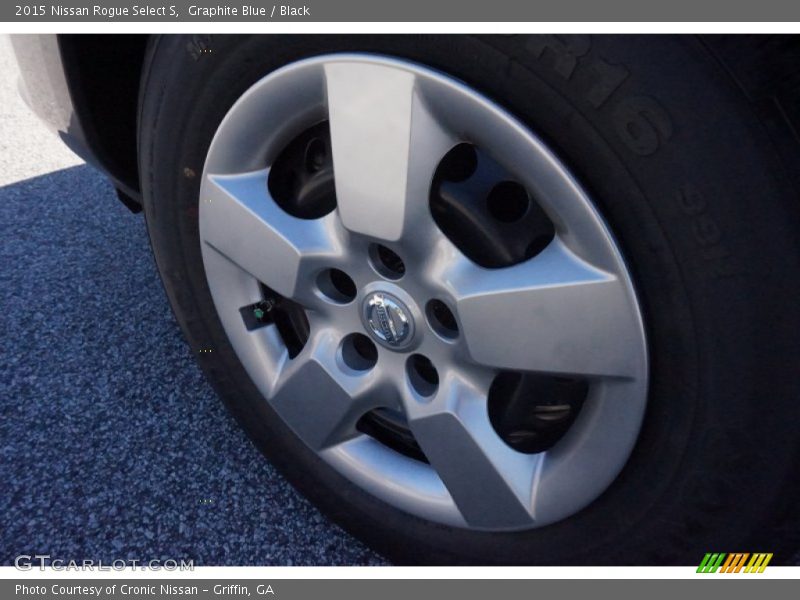 Graphite Blue / Black 2015 Nissan Rogue Select S