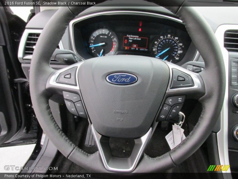 Shadow Black / Charcoal Black 2016 Ford Fusion SE