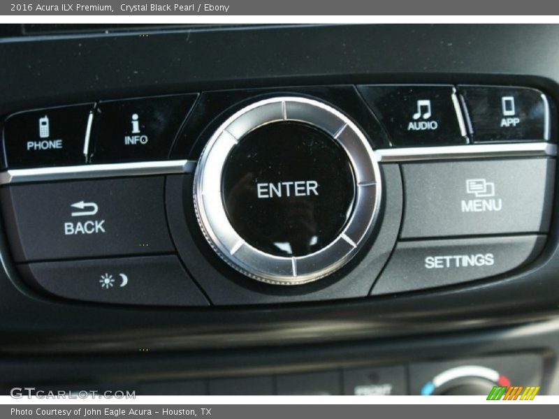 Crystal Black Pearl / Ebony 2016 Acura ILX Premium