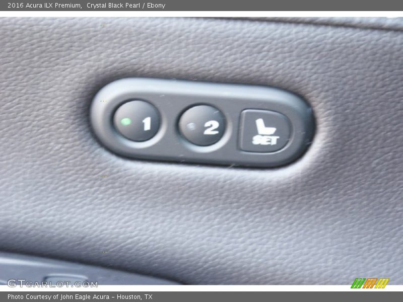 Crystal Black Pearl / Ebony 2016 Acura ILX Premium