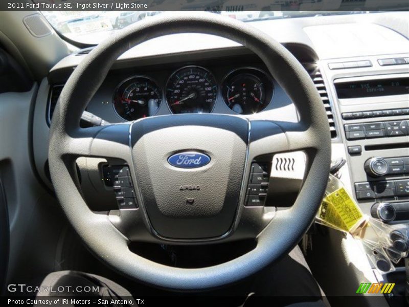 Ingot Silver / Light Stone 2011 Ford Taurus SE
