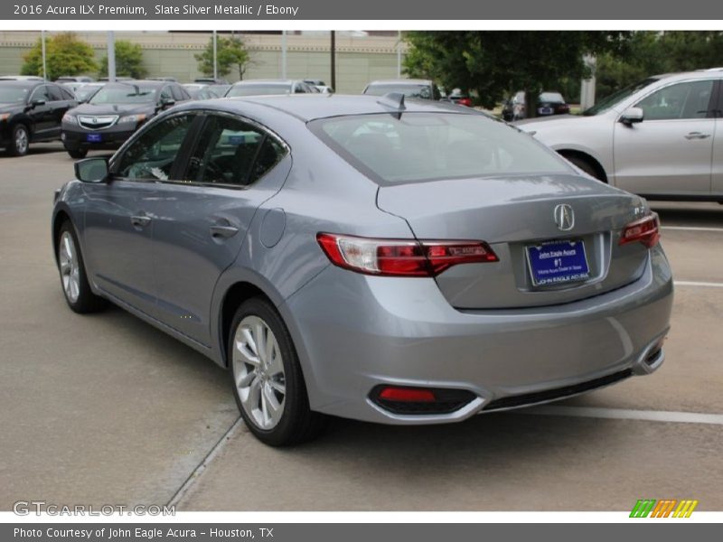 Slate Silver Metallic / Ebony 2016 Acura ILX Premium