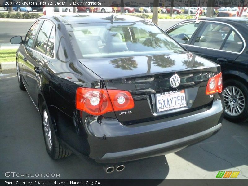Black / Anthracite 2007 Volkswagen Jetta 2.5 Sedan