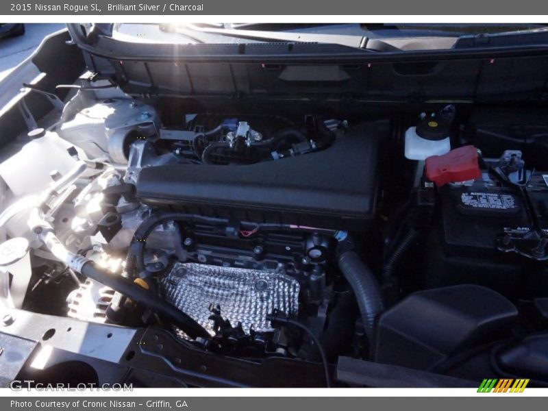 Brilliant Silver / Charcoal 2015 Nissan Rogue SL