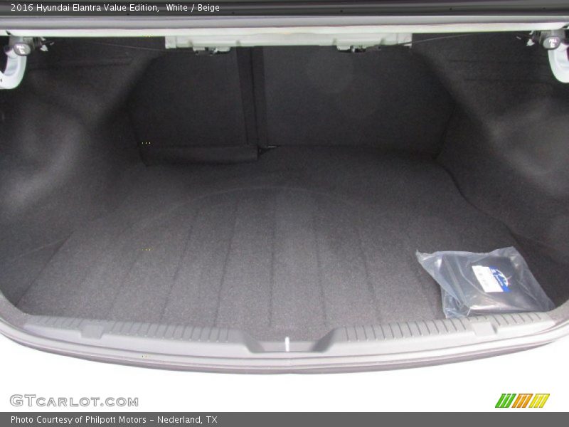 White / Beige 2016 Hyundai Elantra Value Edition