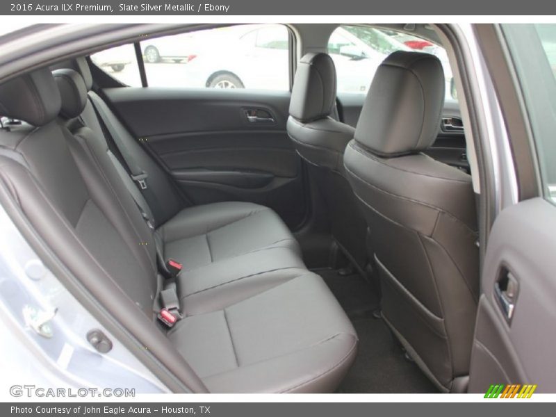 Slate Silver Metallic / Ebony 2016 Acura ILX Premium