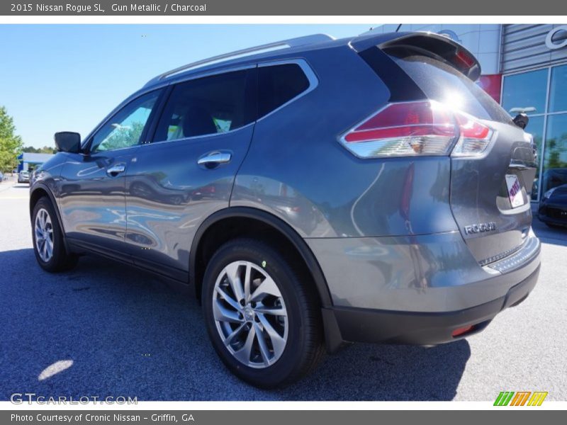 Gun Metallic / Charcoal 2015 Nissan Rogue SL