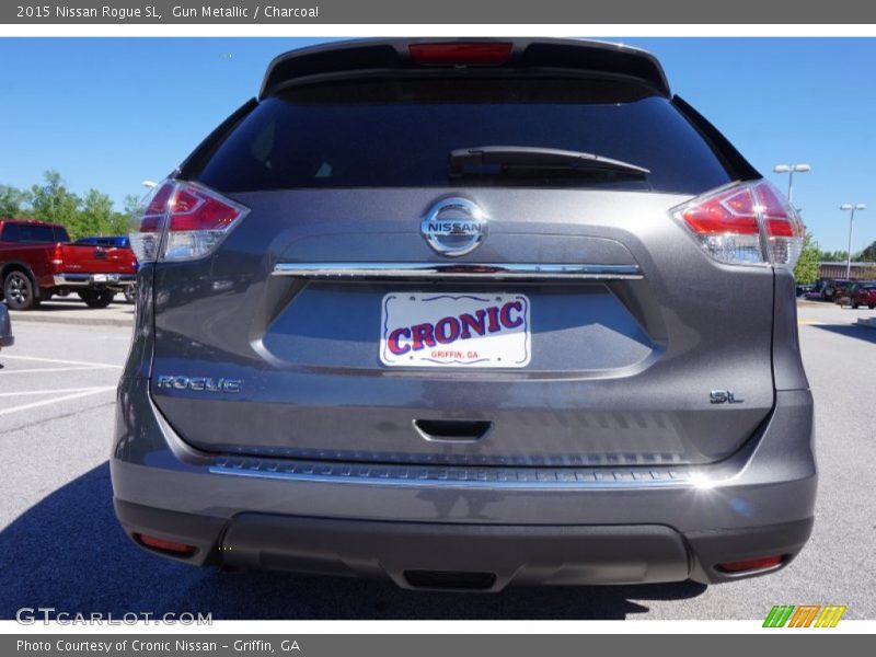 Gun Metallic / Charcoal 2015 Nissan Rogue SL
