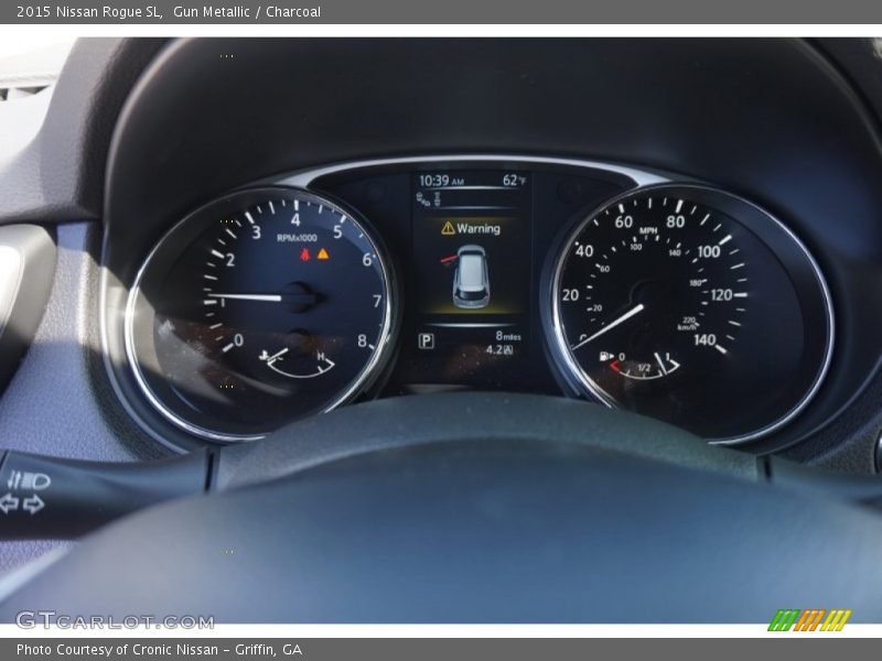 Gun Metallic / Charcoal 2015 Nissan Rogue SL
