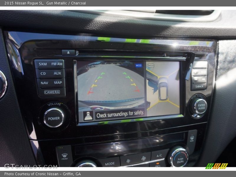 Gun Metallic / Charcoal 2015 Nissan Rogue SL