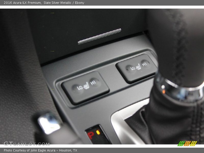 Slate Silver Metallic / Ebony 2016 Acura ILX Premium