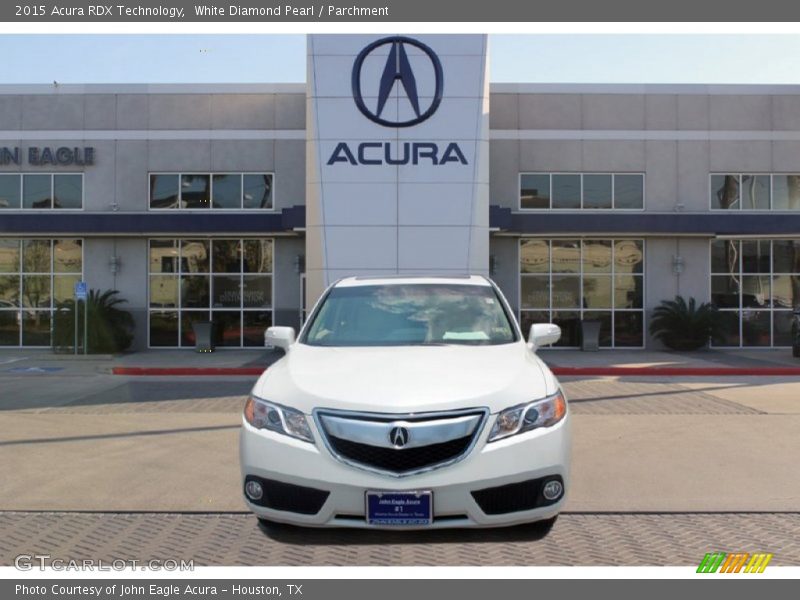 White Diamond Pearl / Parchment 2015 Acura RDX Technology