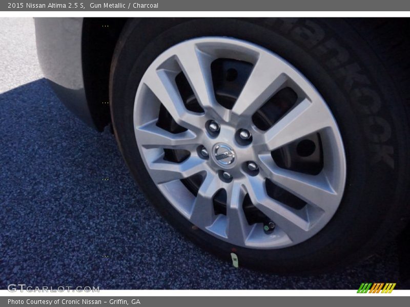 Gun Metallic / Charcoal 2015 Nissan Altima 2.5 S