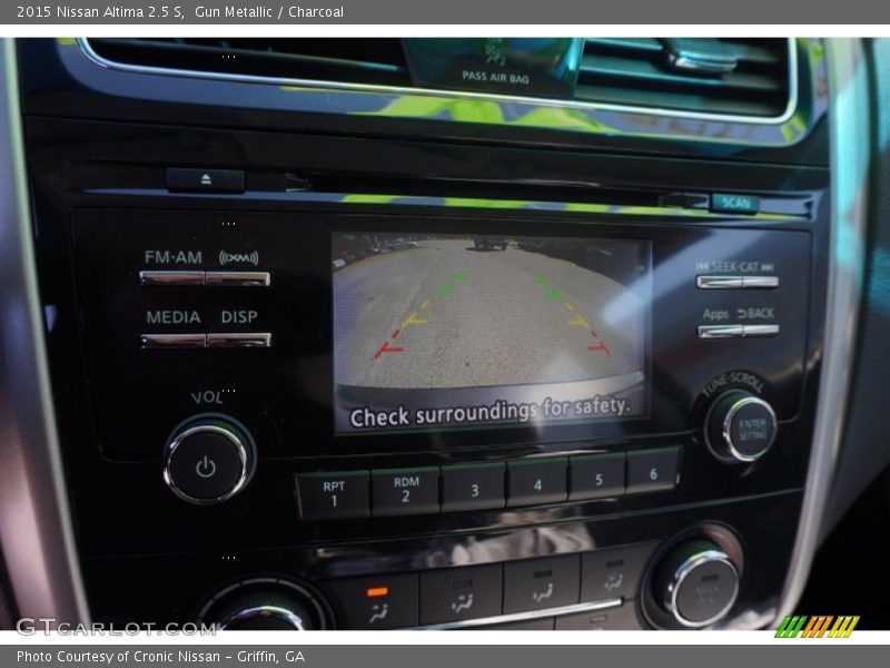Gun Metallic / Charcoal 2015 Nissan Altima 2.5 S