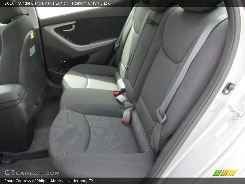 Titanium Gray / Black 2016 Hyundai Elantra Value Edition