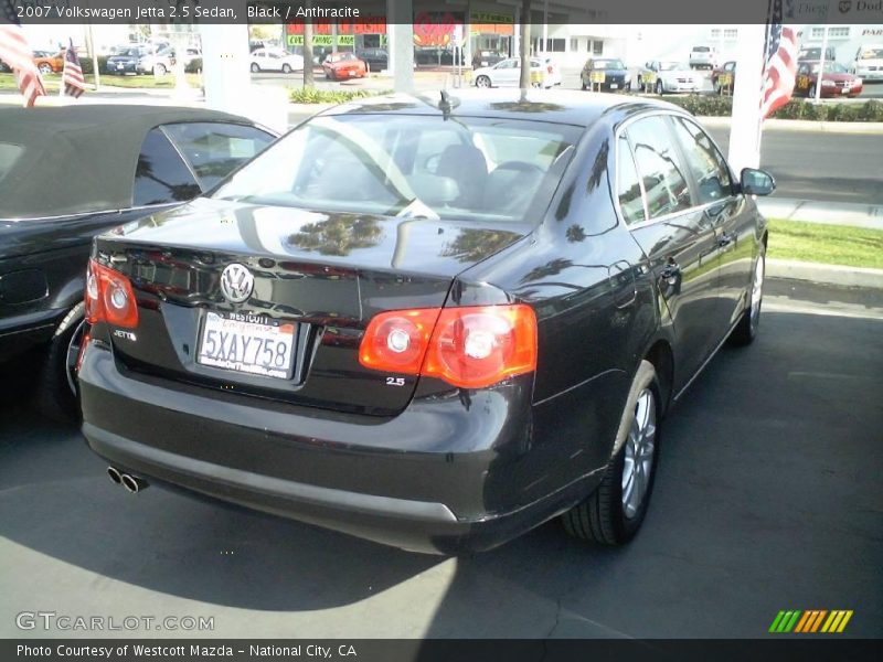 Black / Anthracite 2007 Volkswagen Jetta 2.5 Sedan