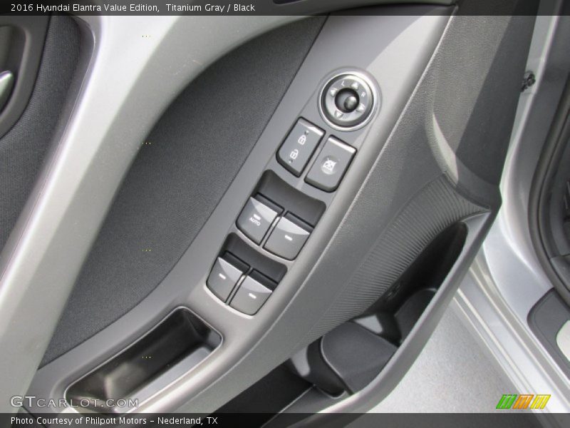 Titanium Gray / Black 2016 Hyundai Elantra Value Edition