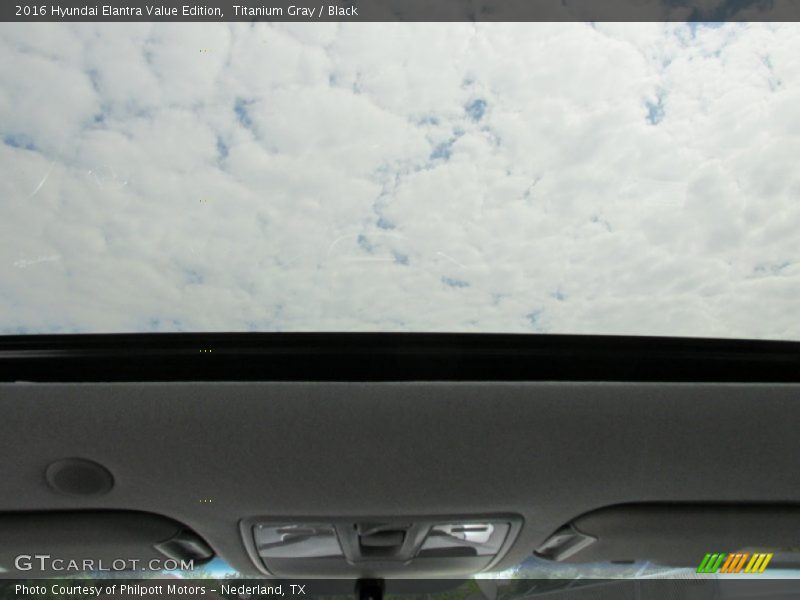 Titanium Gray / Black 2016 Hyundai Elantra Value Edition