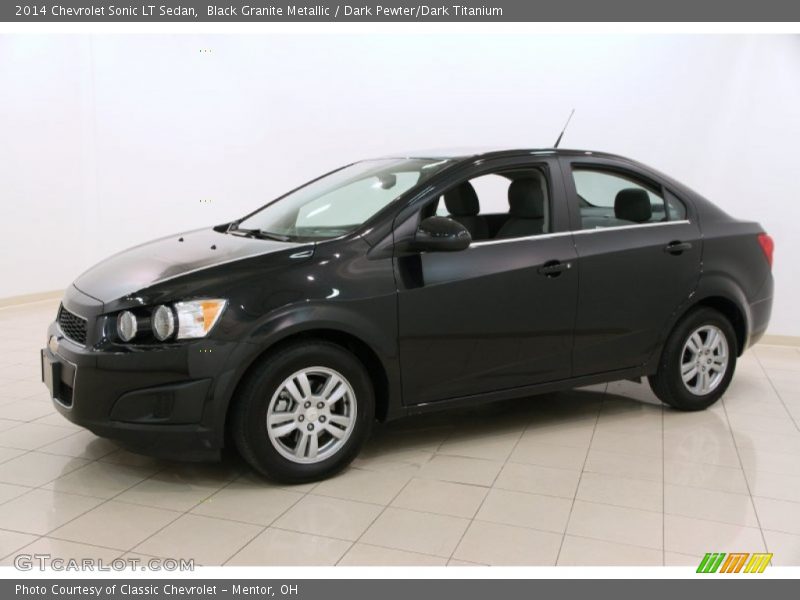 Black Granite Metallic / Dark Pewter/Dark Titanium 2014 Chevrolet Sonic LT Sedan