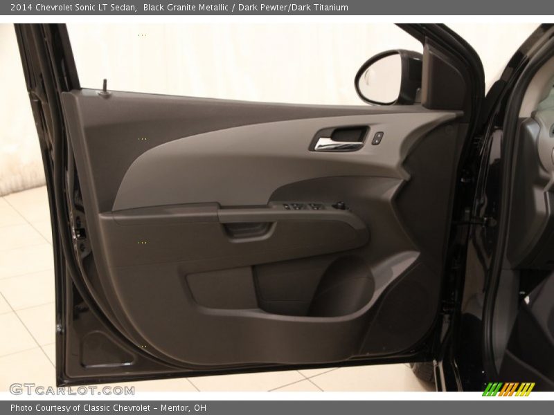 Black Granite Metallic / Dark Pewter/Dark Titanium 2014 Chevrolet Sonic LT Sedan