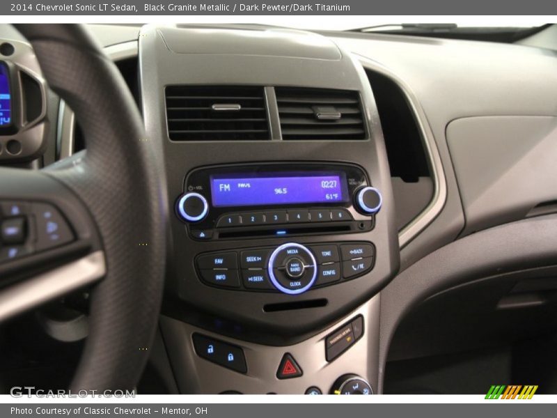 Black Granite Metallic / Dark Pewter/Dark Titanium 2014 Chevrolet Sonic LT Sedan