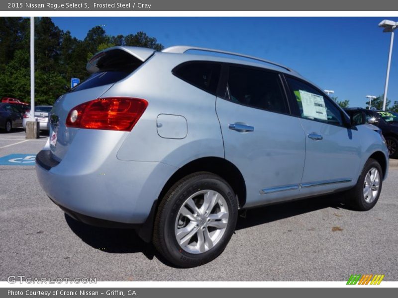 Frosted Steel / Gray 2015 Nissan Rogue Select S