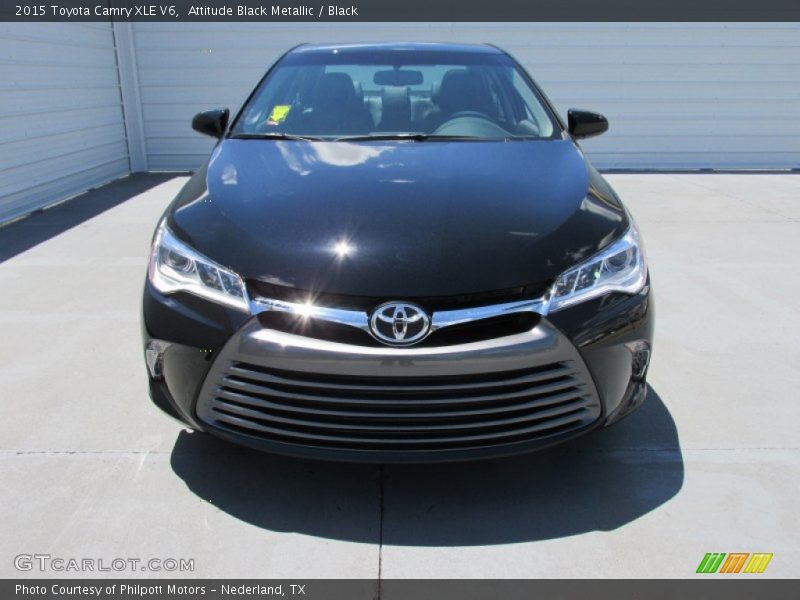 Attitude Black Metallic / Black 2015 Toyota Camry XLE V6
