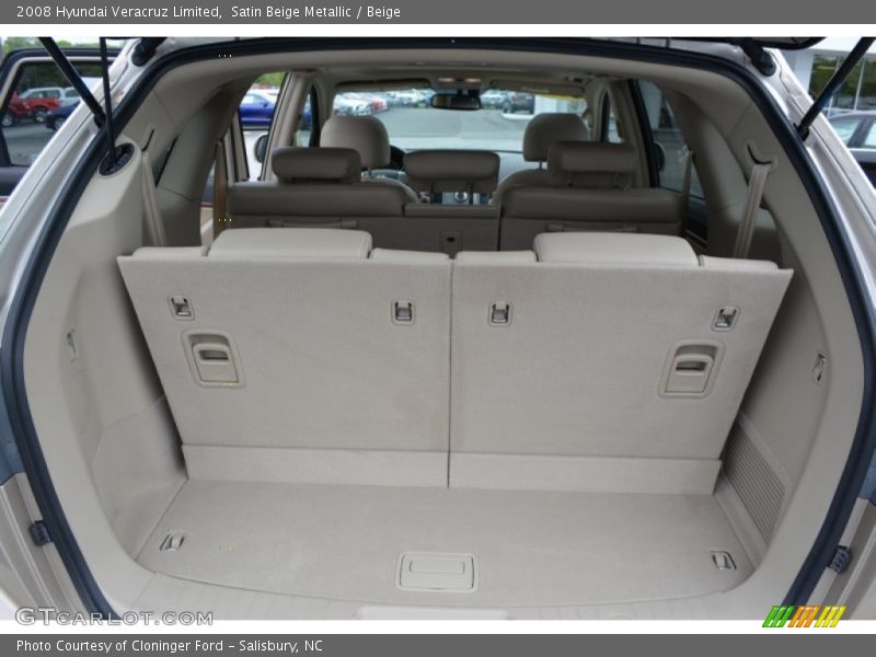 Satin Beige Metallic / Beige 2008 Hyundai Veracruz Limited