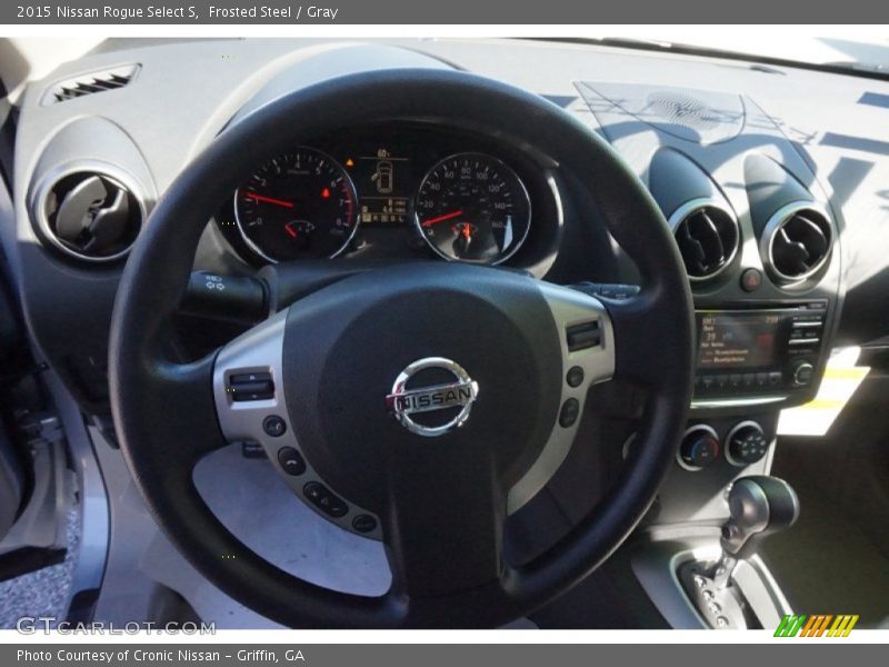 Frosted Steel / Gray 2015 Nissan Rogue Select S