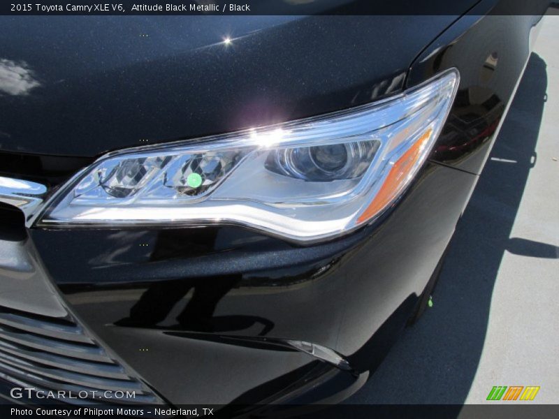 Attitude Black Metallic / Black 2015 Toyota Camry XLE V6