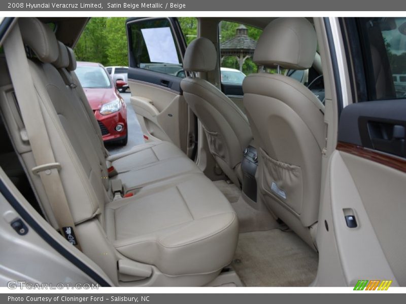 Satin Beige Metallic / Beige 2008 Hyundai Veracruz Limited